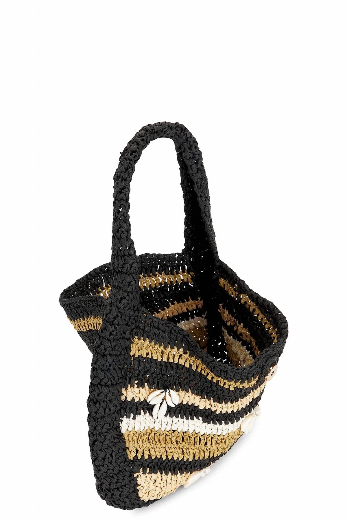 Free People - Belize Shell Raffia Shoulder Bag