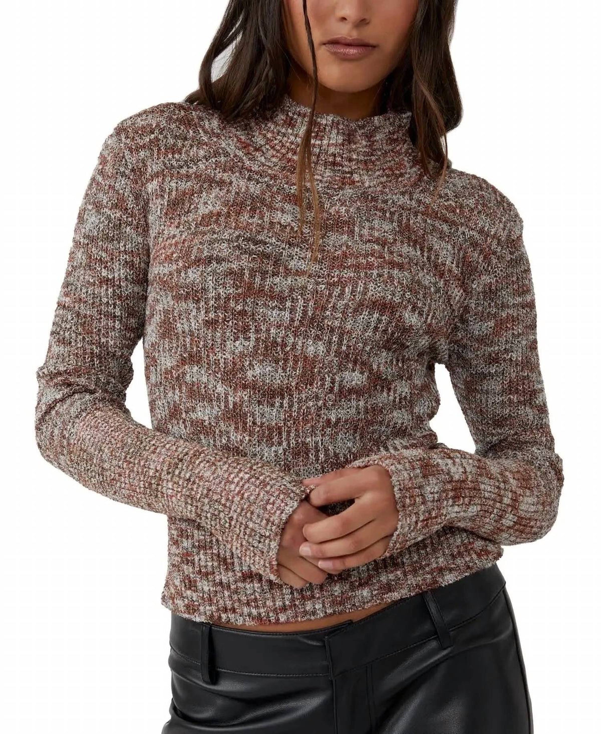 Free People - Blair Spacedye Pullover Sweater