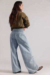 Free People - Breezy Denim Pull On Pant