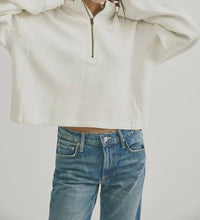 Free People - Celeste Quarter Zip Sweatshirt