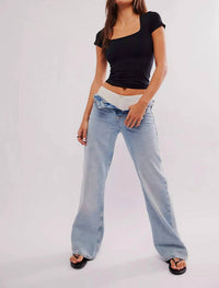 Free People - Clean Lines Baby Tee
