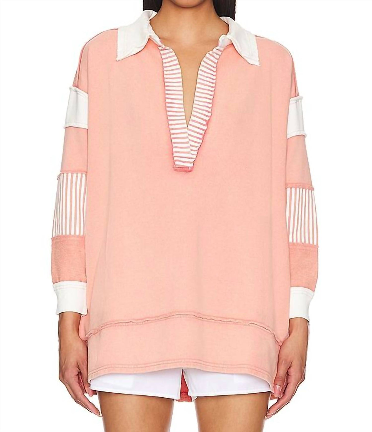 Free People - Clean Prep Polo