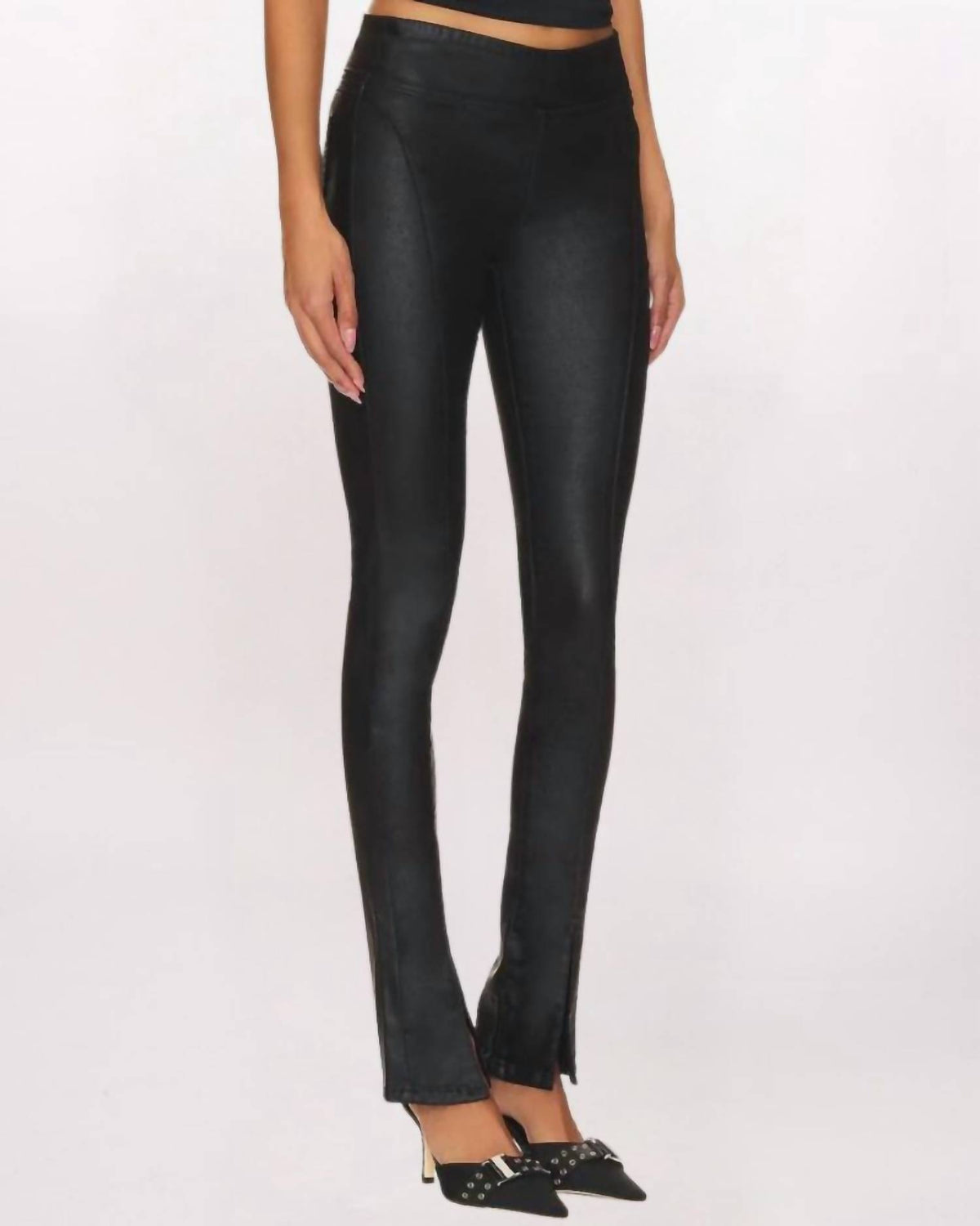 Free People - Coated Double Dutch Pull-on Denim