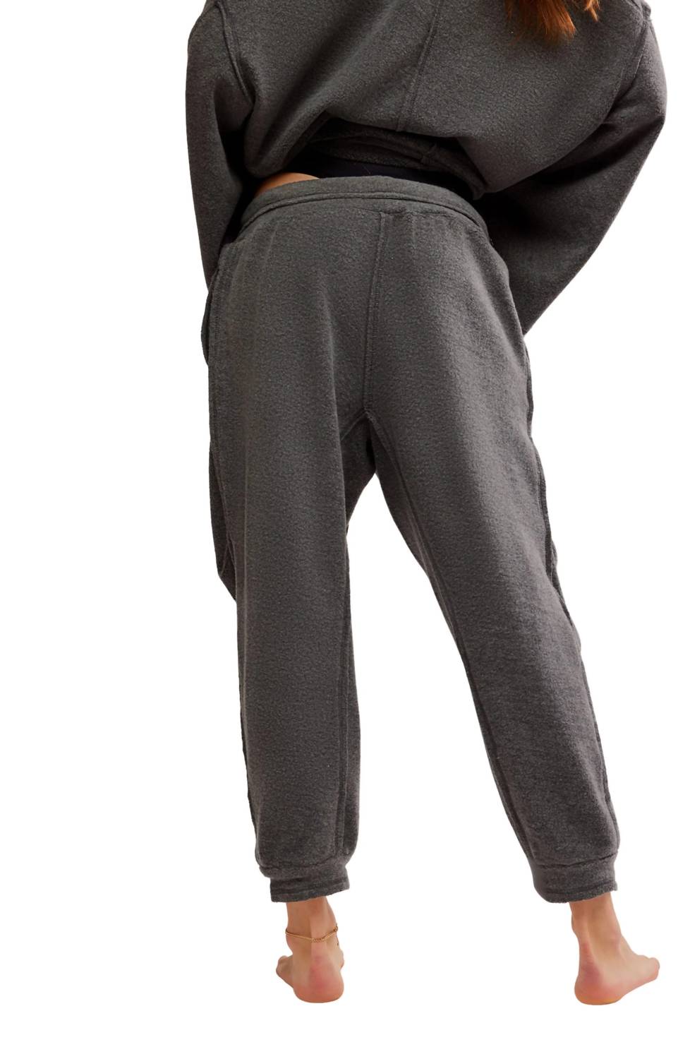 Free People - Day Off Fleece Joggers - clothing - grey - joggers