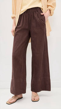Free People - Days End Linen Pull On Pant