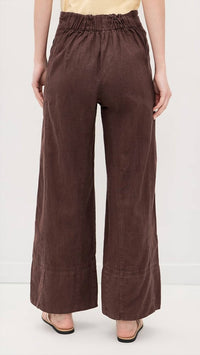 Free People - Days End Linen Pull On Pant