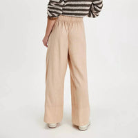 Free People - Days End Linen Pull - on Pants - beige - clothing - linen - blend