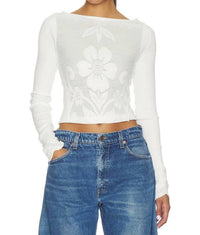 Free People - Delilah Long Sleeve Top