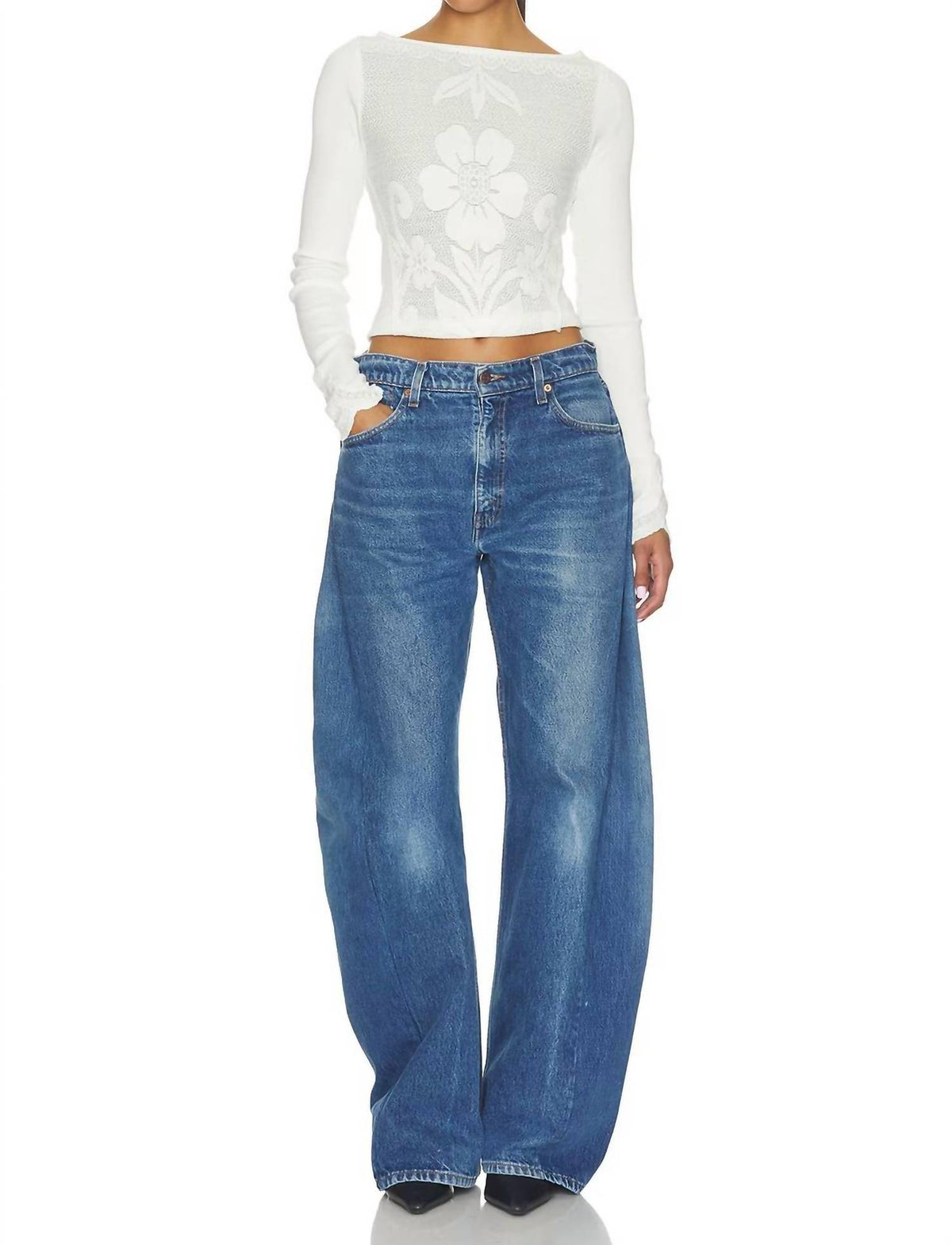 Free People - Delilah Long Sleeve Top