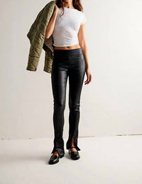 Free People - Double Dutch Coated Pull-on Jean