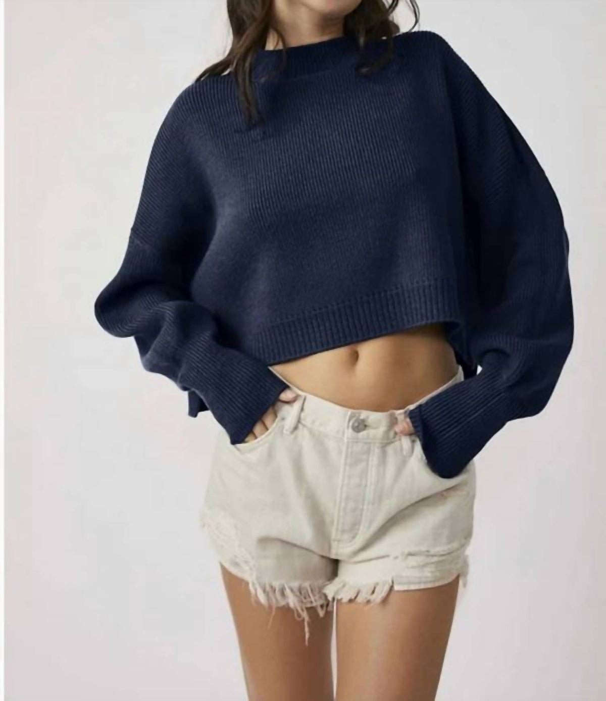 Free People - Easy Street Crop Pullover