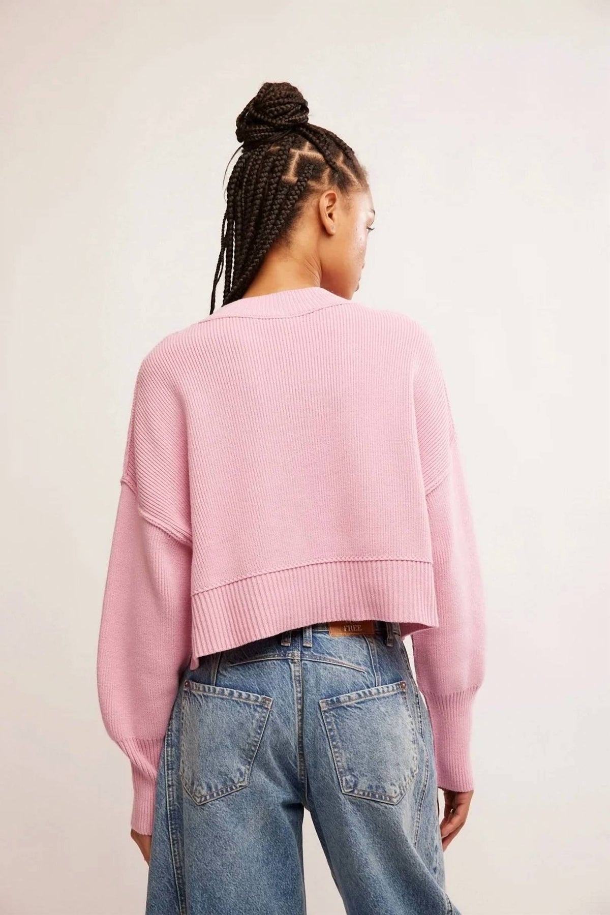 Free People - Easy Street Crop Pullover - Plus