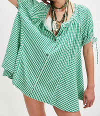 Free People - Farley Gingham Tunic