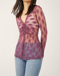 Free People - Flower Fields Long Sleeve Shirtee