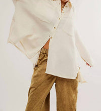 Free People - Free People Cardiff Top - button - down - shirts - clothing - cotton