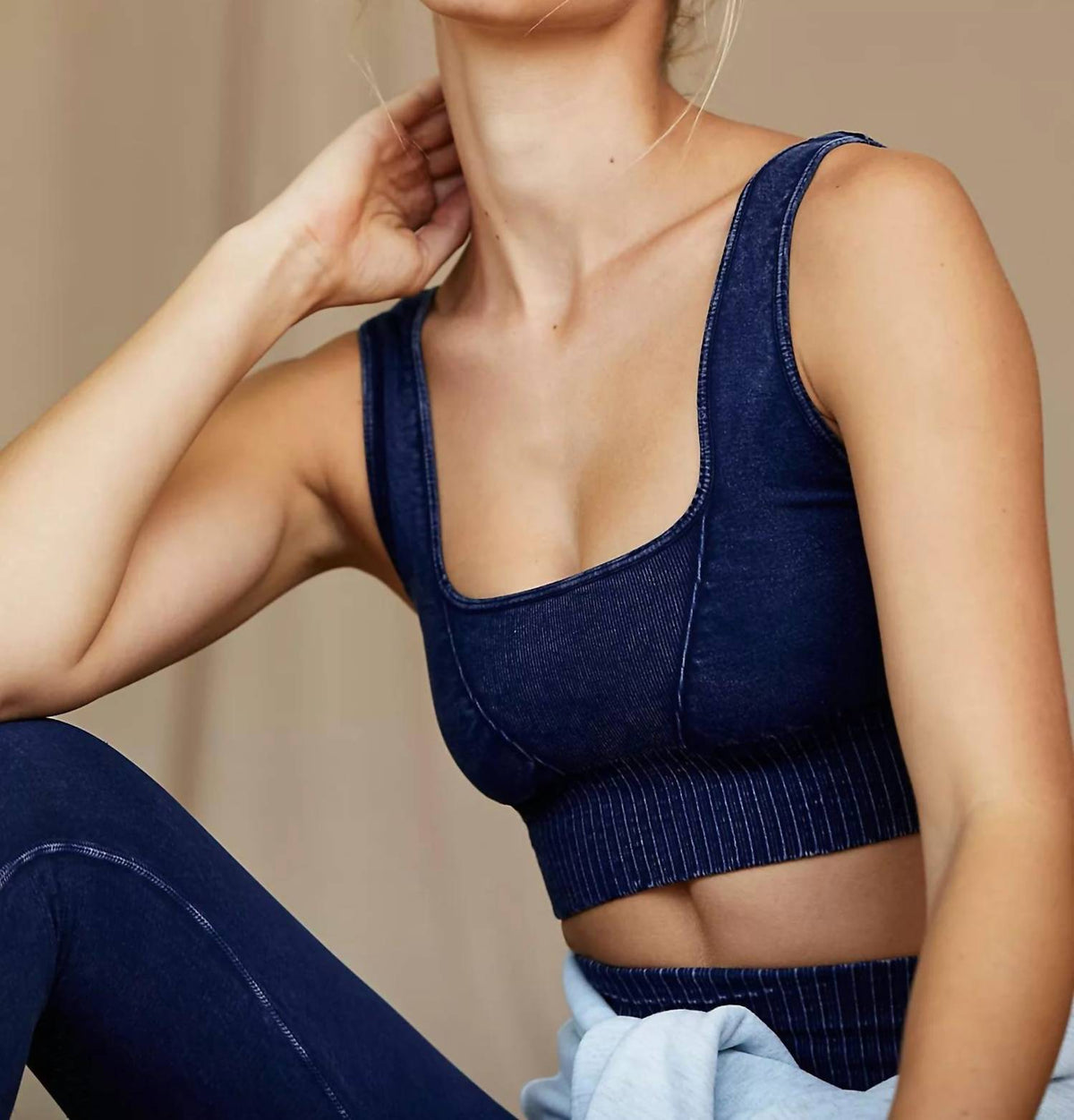 Free People - Good Karma Square Neck Top