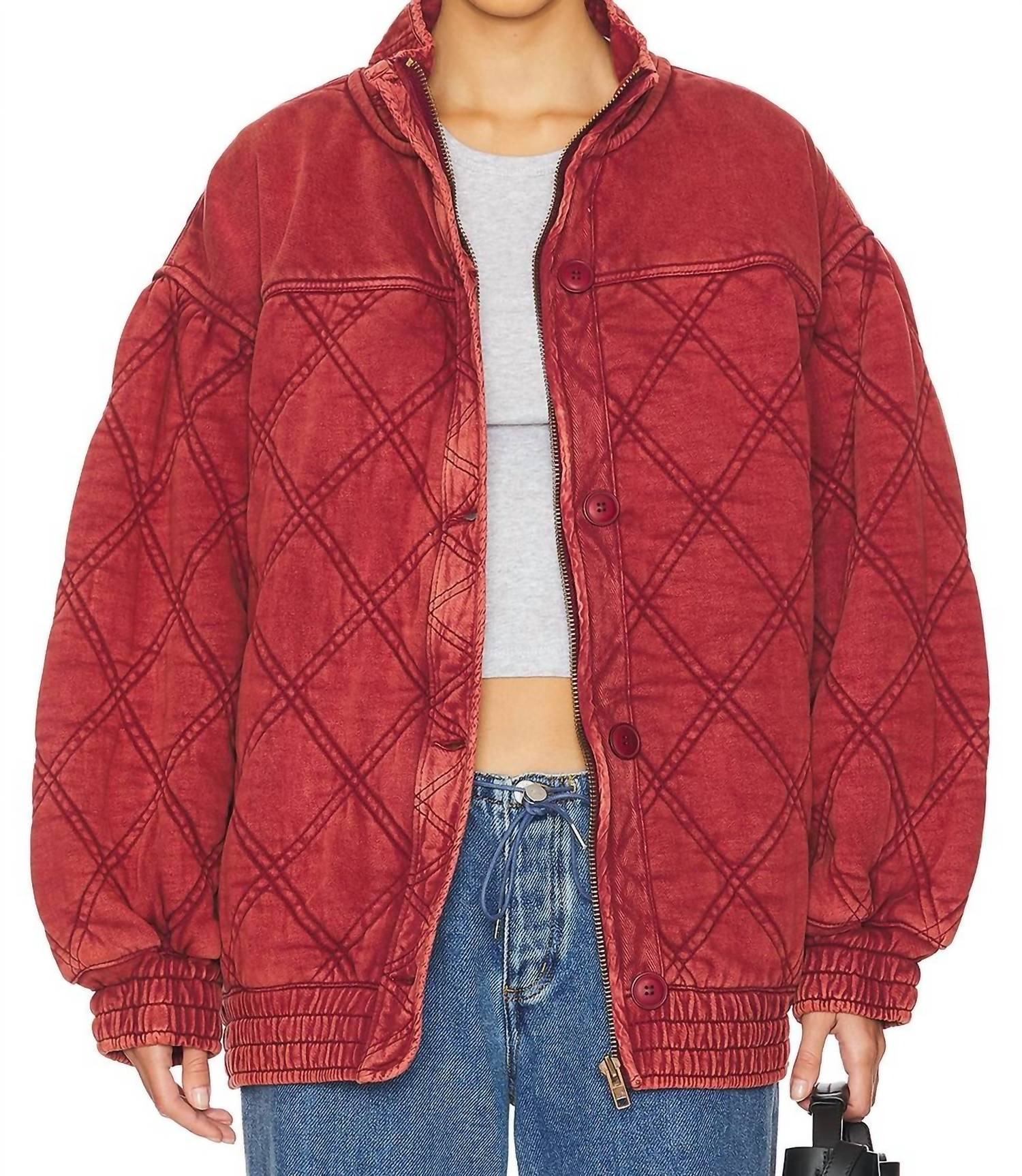 Free People - Juno Jacket - bomber - jackets - clothing - cotton