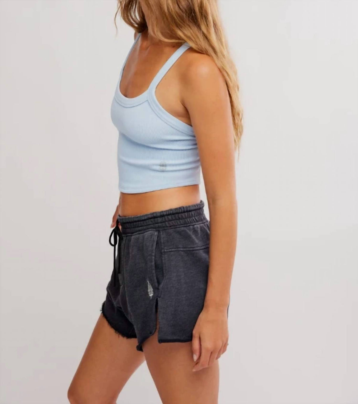 Free People - Knockout Mid Rise Shorts