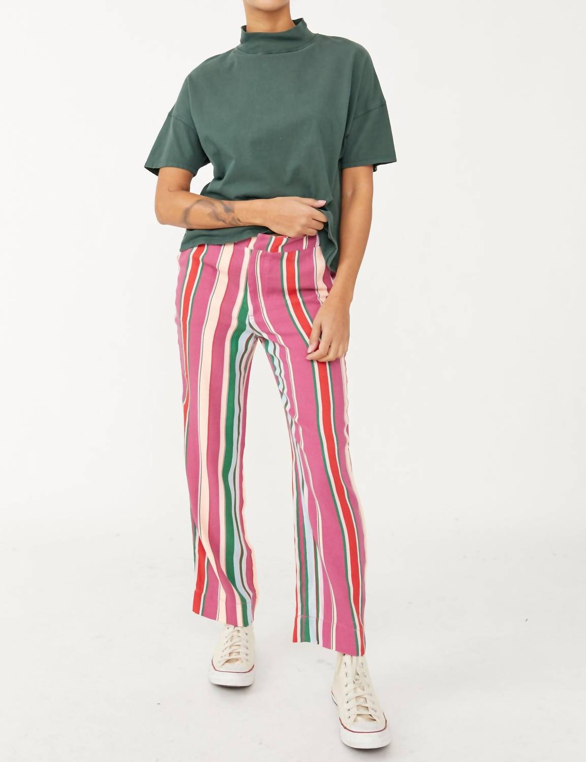 Free People - La Paz Slim Crop Pants