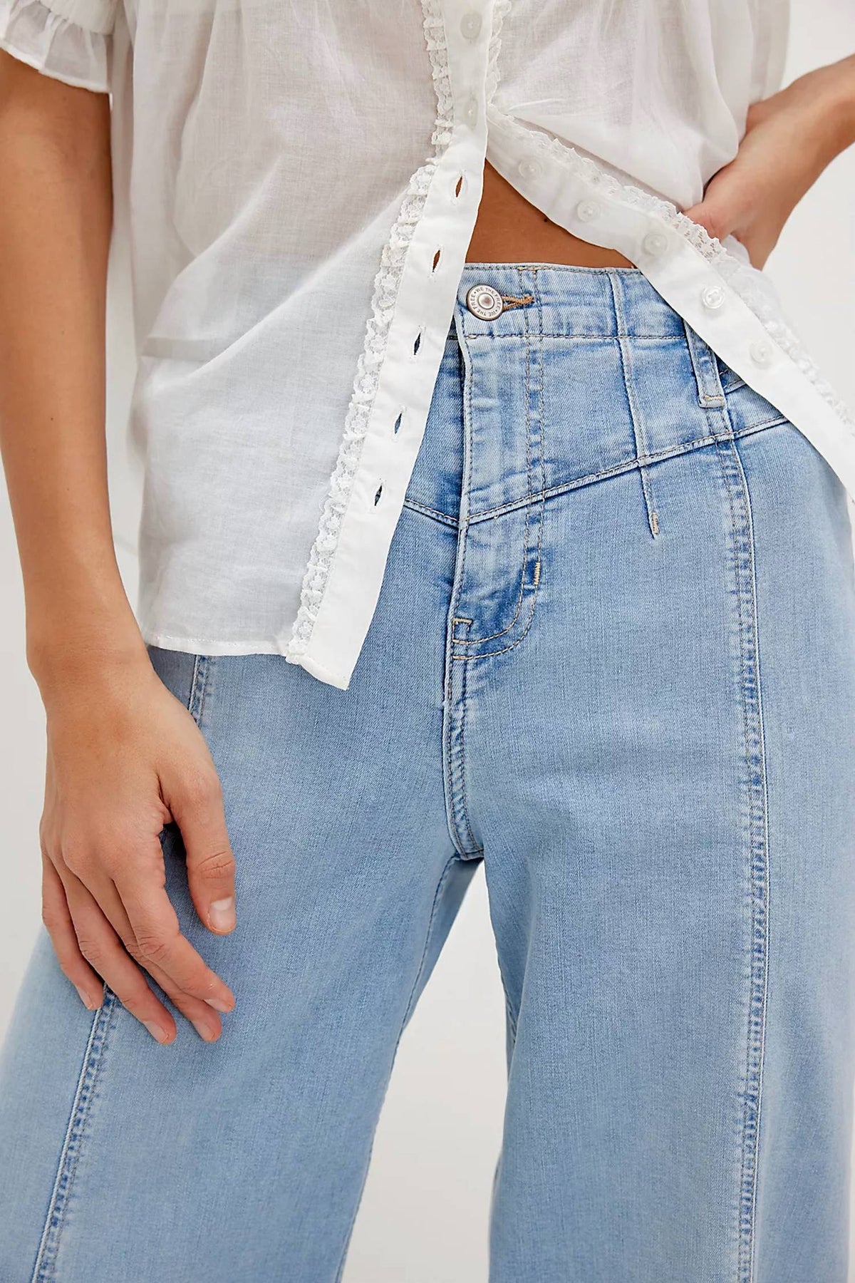 Free People - Libre Wide Leg Jean