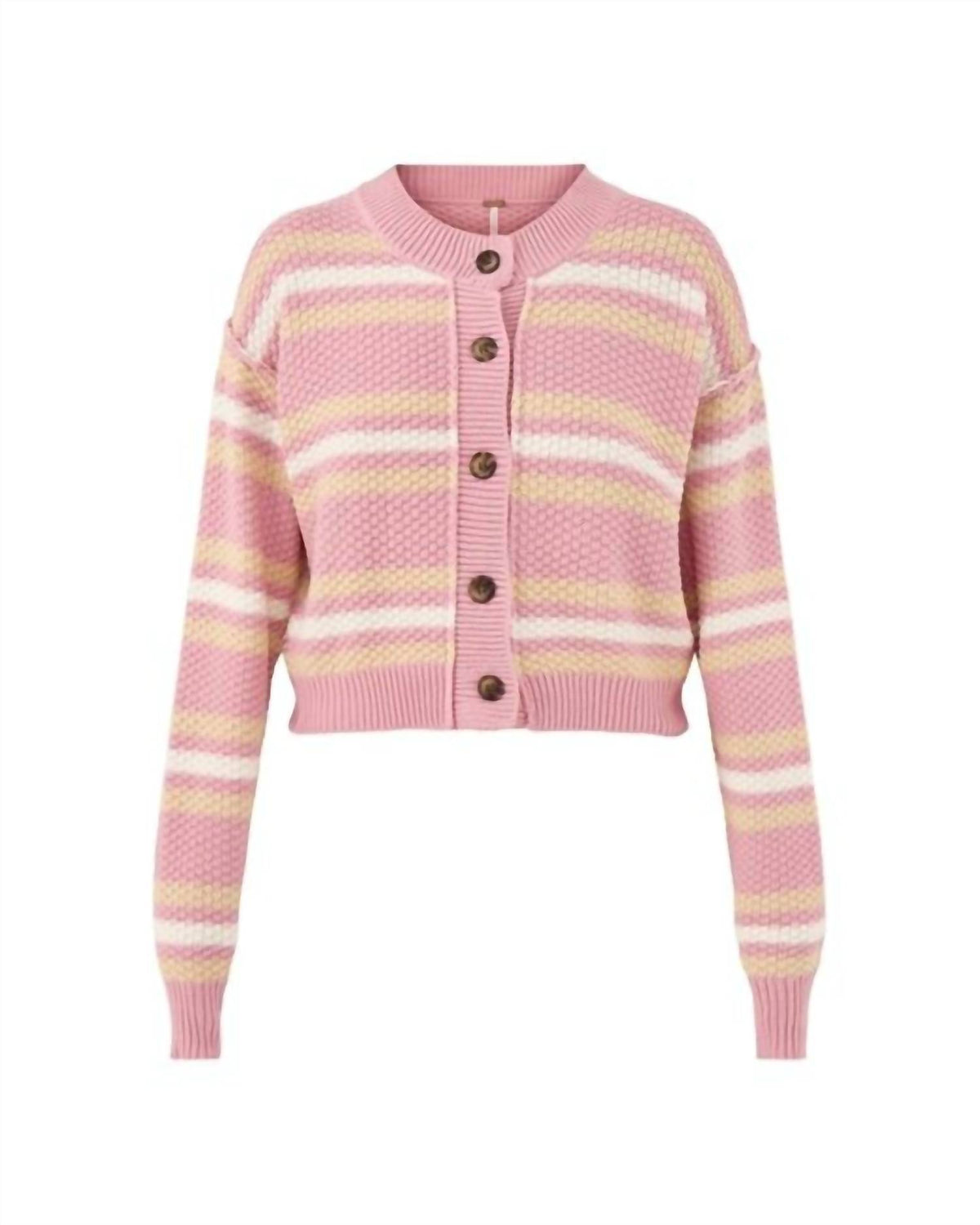 Free People - Lila Stripe Cardigan
