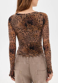 Free People - Lilly Printed Long Sleeve Top