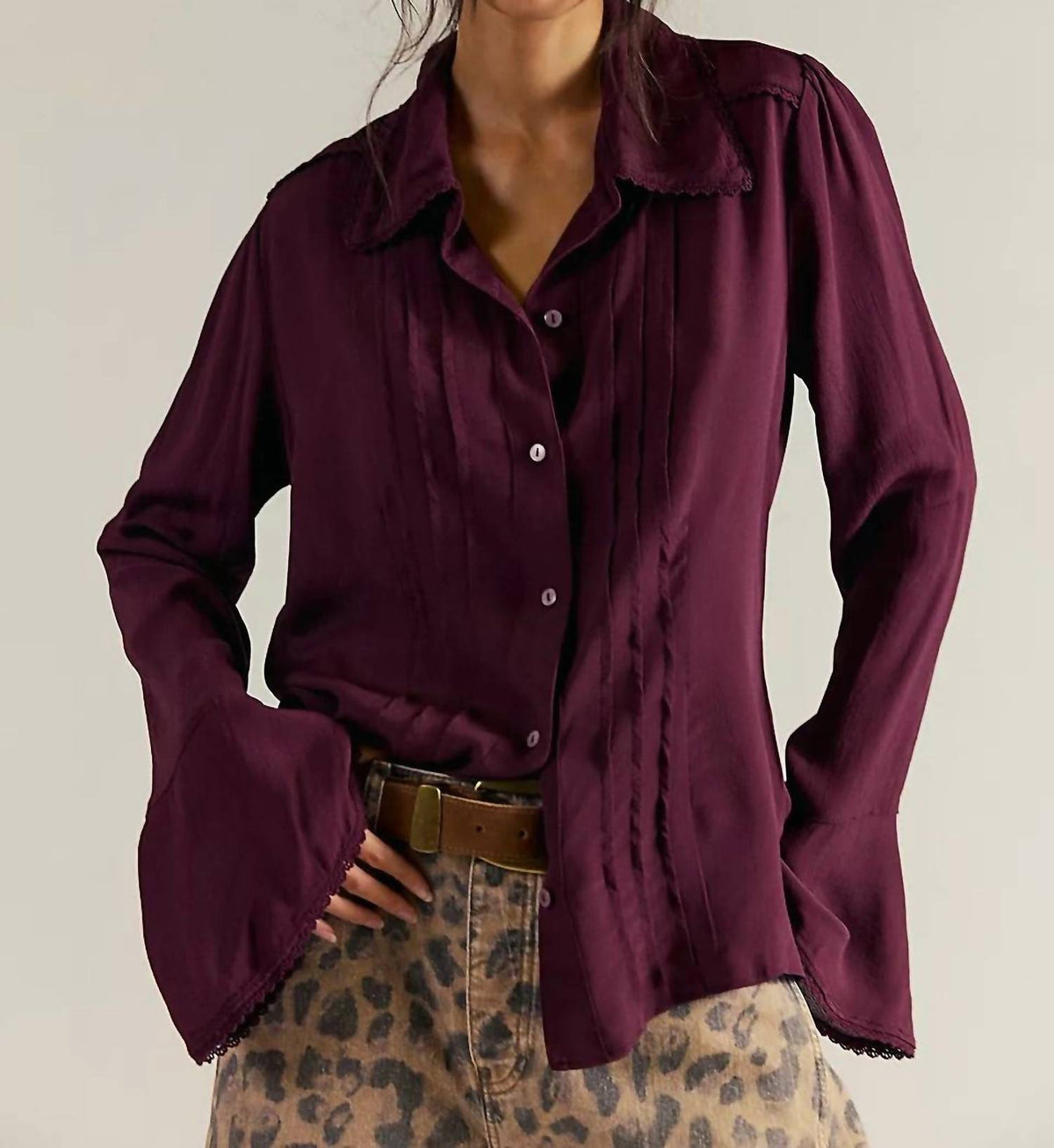 Free People - Melrose Button-down Top