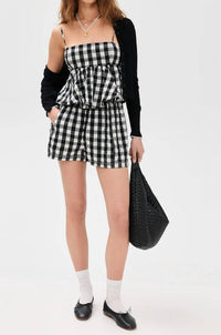 Free People - Mia Plaid Tank Top
