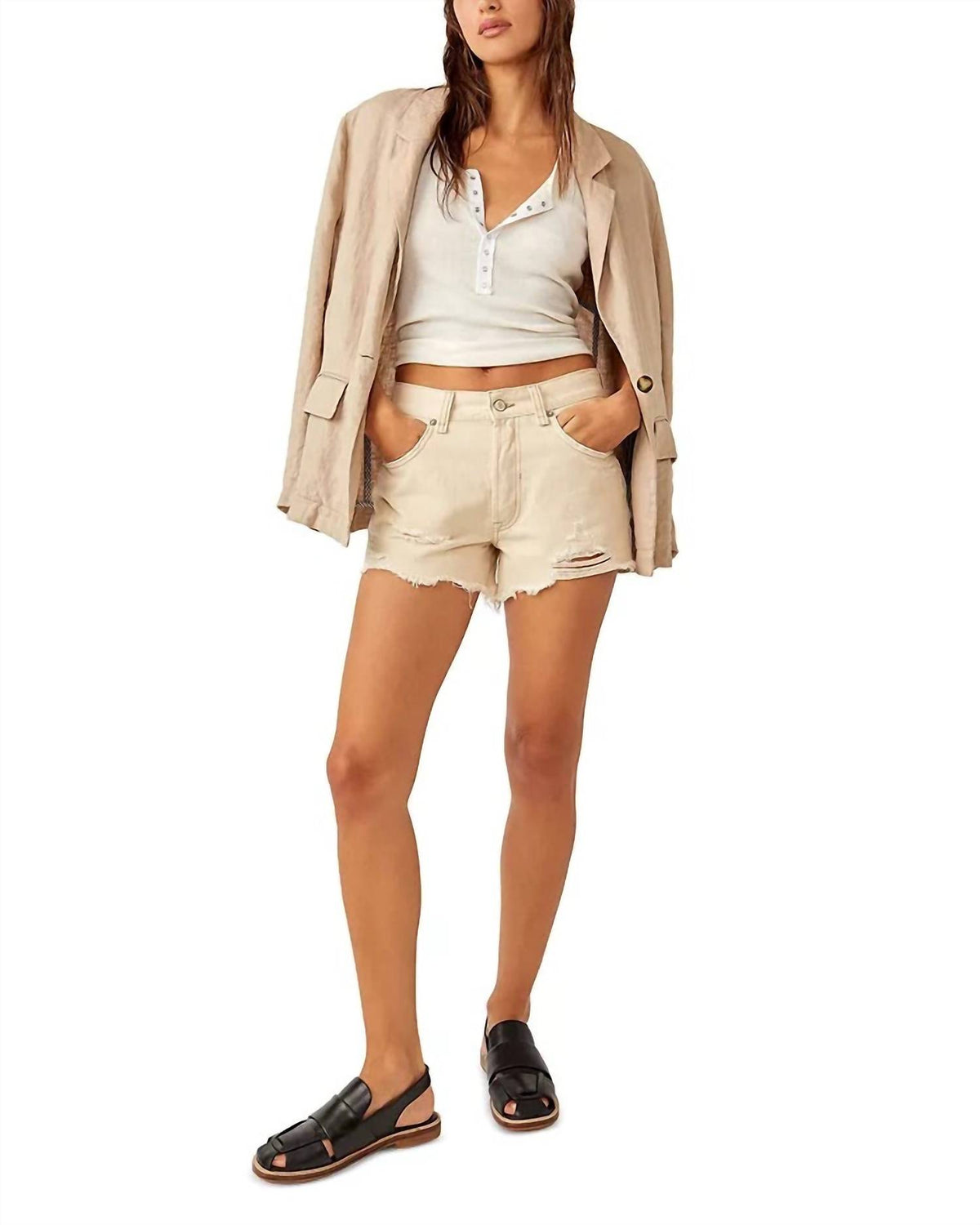 Free People - Now Or Never Denim Short