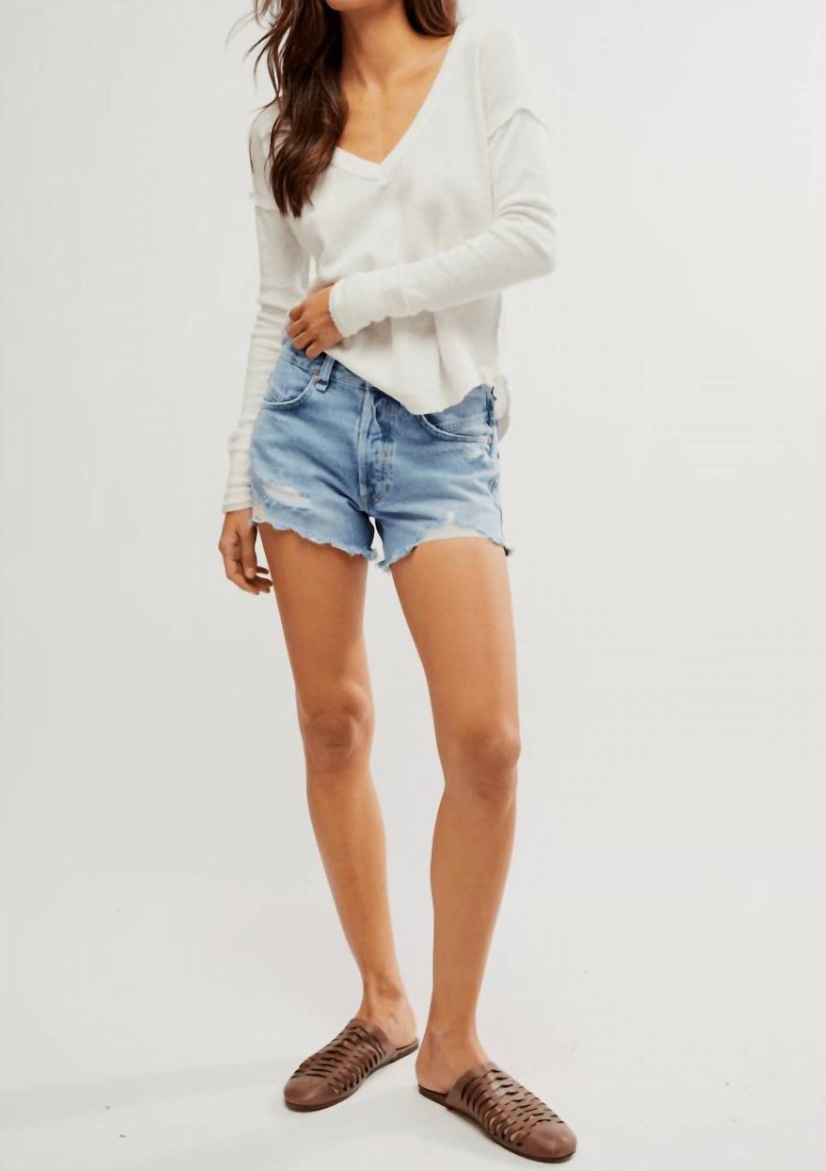 Free People - Now Or Never Denim Short