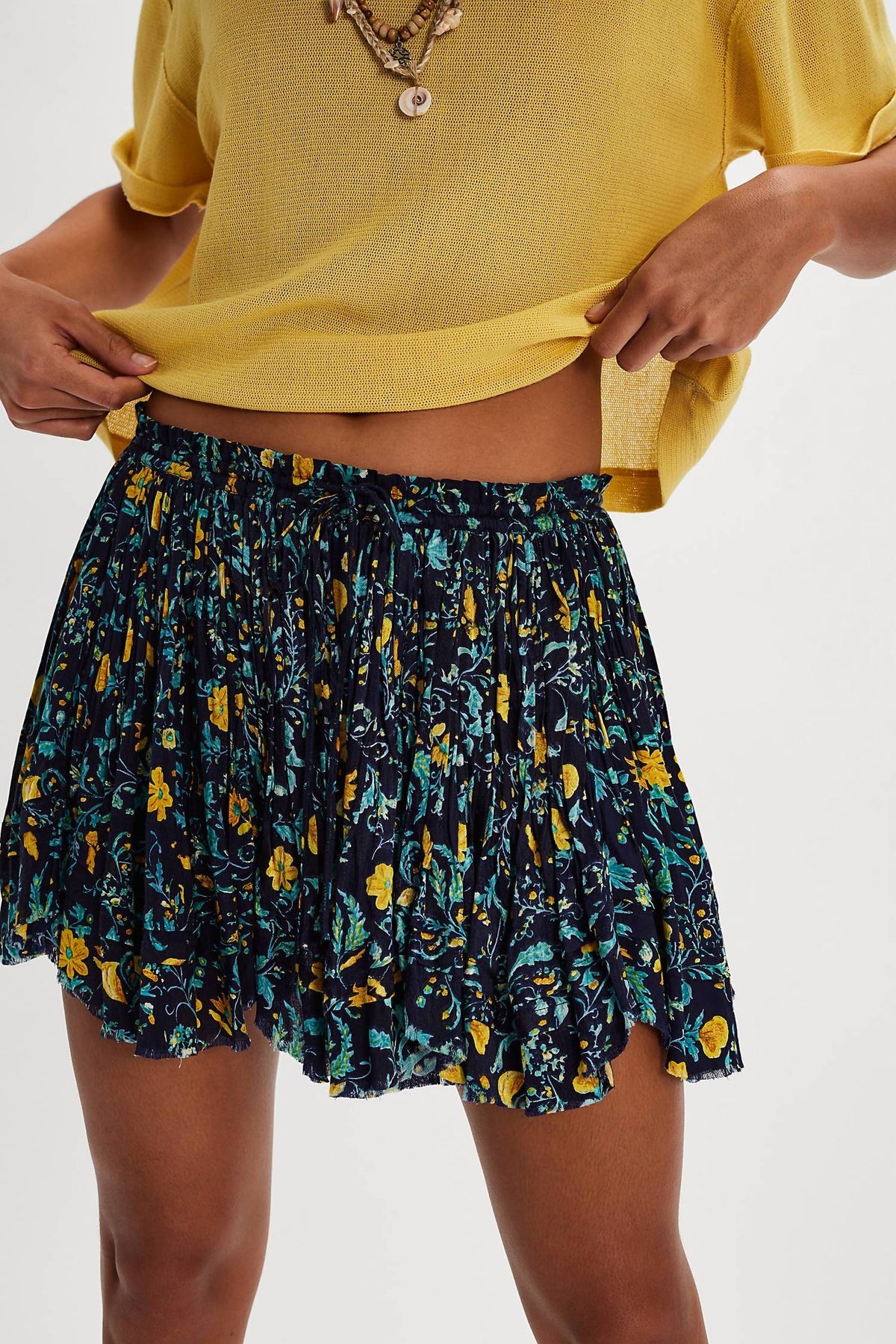 Free People - One Third Charm Printed Mini Skirt