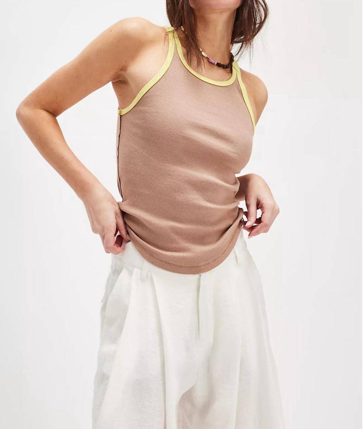 Free People - Only One Solid Ranger Tank Top
