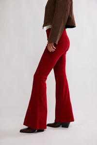 Free People - Penny Pull On Velvet Pant