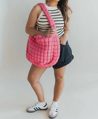 Free People - Women's Quilted Carryall Bag