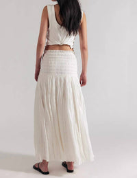 Free People - Raven Solid Convertible Maxi Skirt
