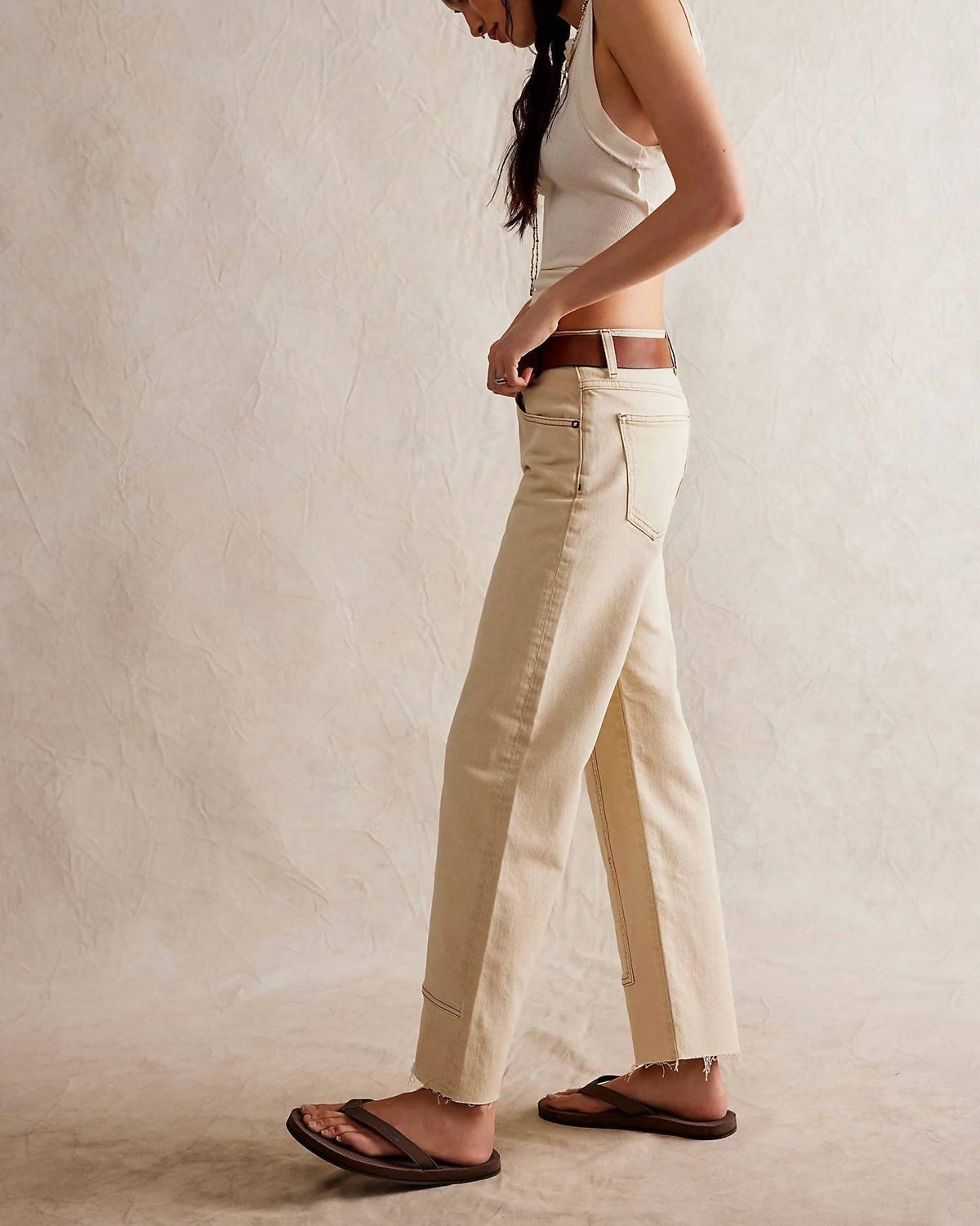 Free People - Risk Taker Mid-rise Jeans