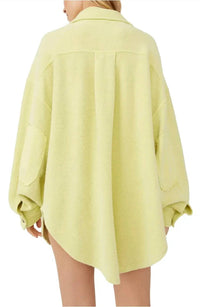 Free People - Ruby Long Sleeve Button Front Jacket