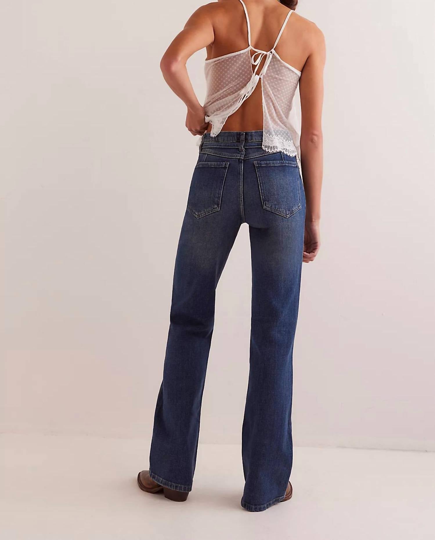 Free People - Sabine - blue - clothing - cotton - blend
