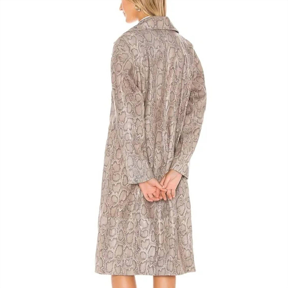Free People - Snakeskin Duster Jacket