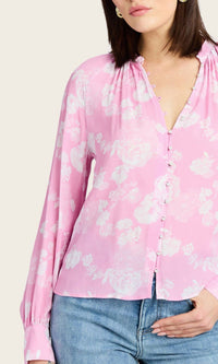 Free People - Sophia floral blouse - blouses - clothing - floral