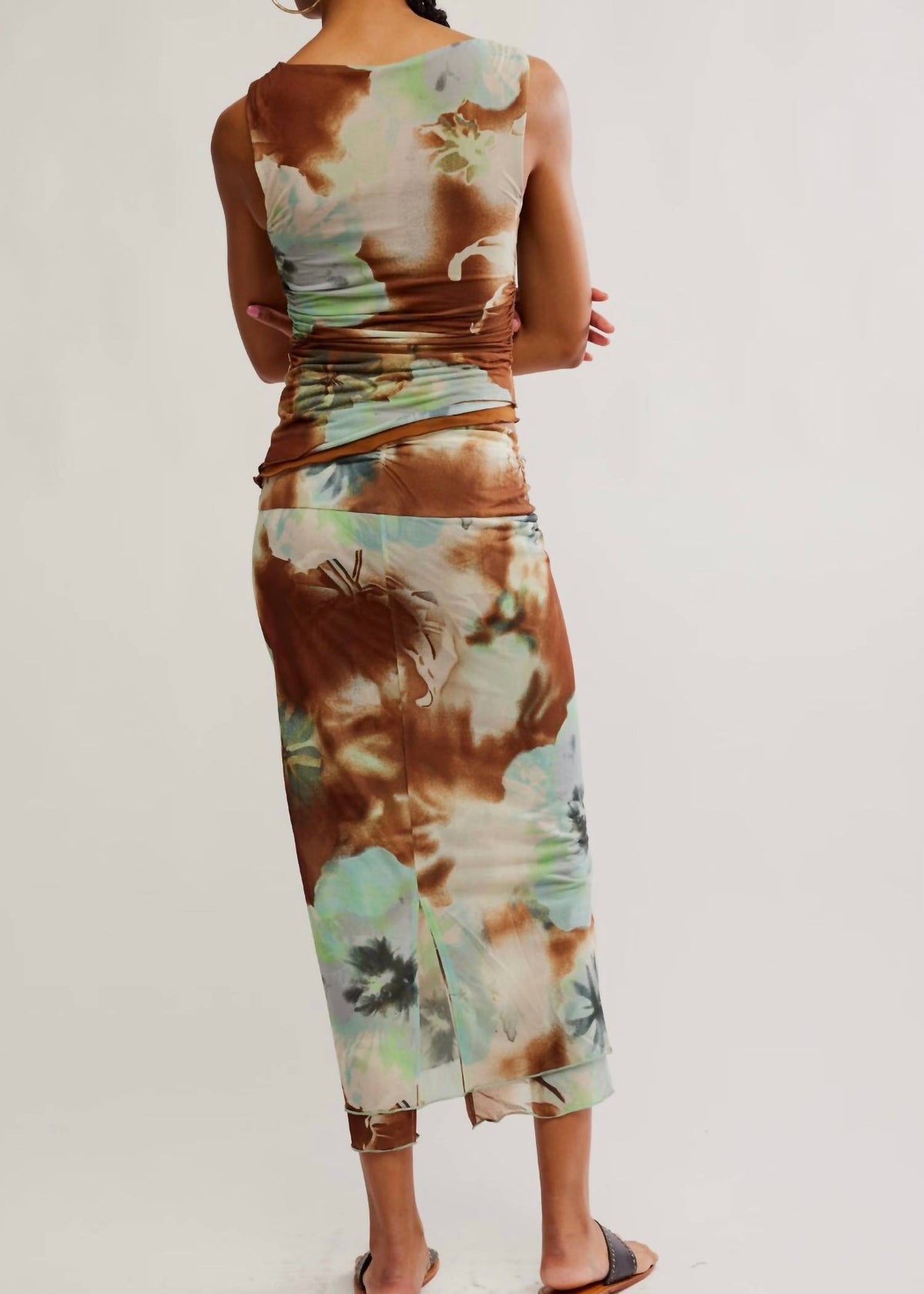 Free People - Sunset Mesh Maxi Skirt