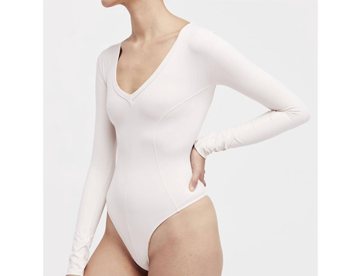 Free People - Super Soft Deep V Bodysuit