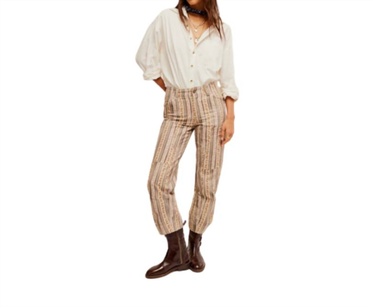 Free People - Super Sonic Printed Slim Pants