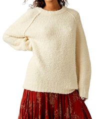 Free People - Teddy Sweater Tunic - clothing - crew - polyester
