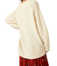 Free People - Teddy Sweater Tunic - clothing - crew - polyester
