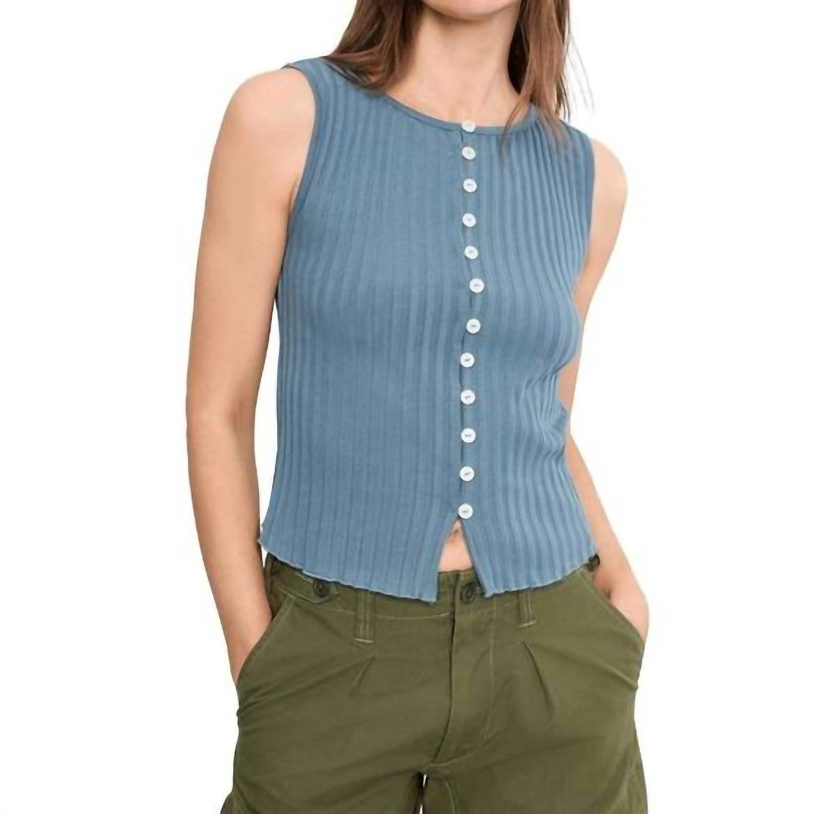 Free People - Tilly Button Front Vest