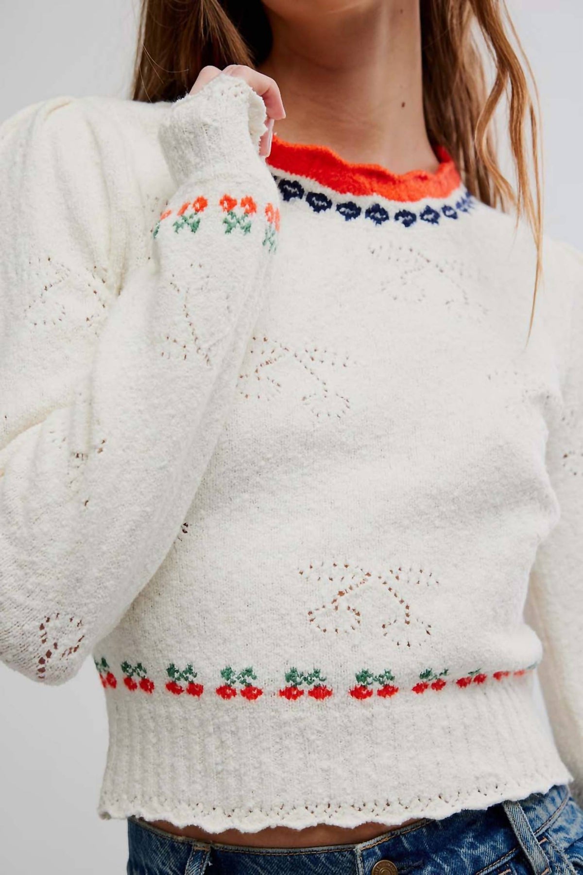 Free People - Tilly Knit Pullover Top