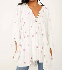 Free People - Winter Sun Printed Blouse