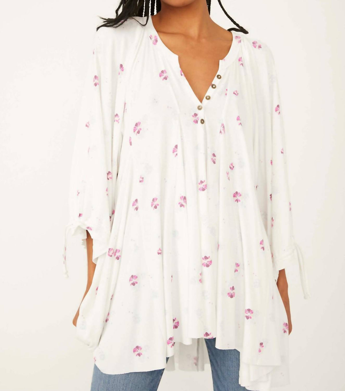 Free People - Winter Sun Printed Blouse