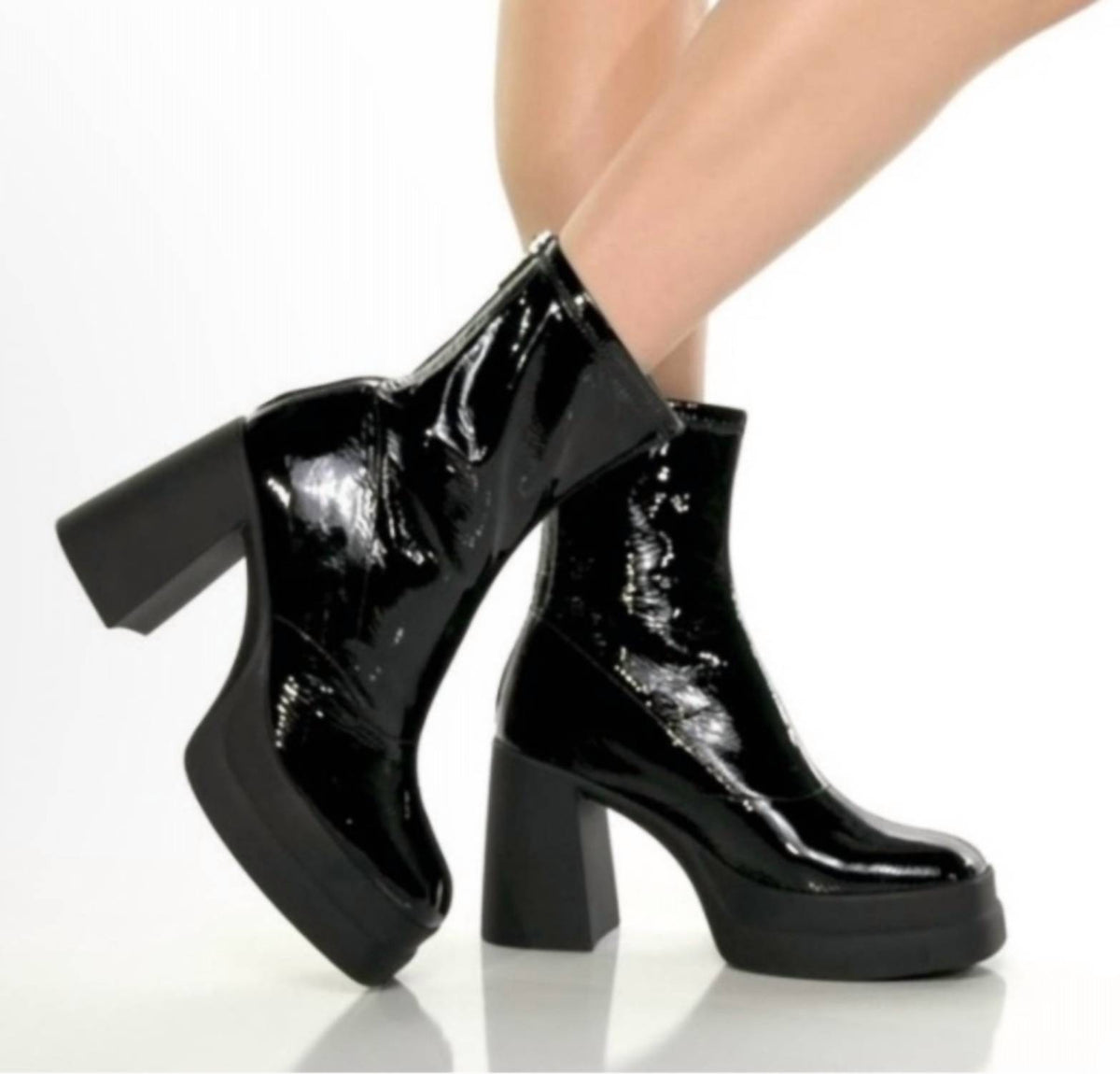 Free People - Women's Double Stack Platform Boot